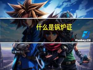 什么是锅炉证