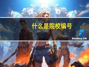 什么是院校编号