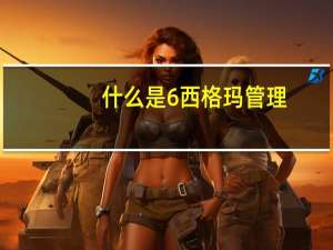 什么是6西格玛管理