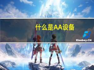 什么是AA设备