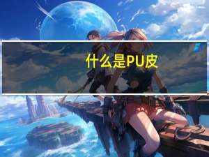 什么是PU皮
