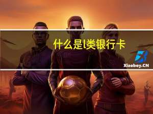 什么是l类银行卡