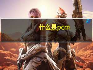 什么是pcm
