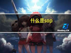 什么是sop