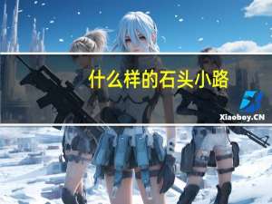 什么样的石头小路