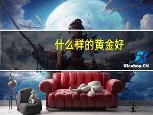 什么样的黄金好