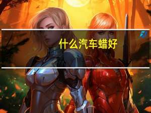 什么汽车蜡好