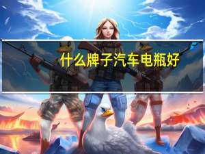 什么牌子汽车电瓶好