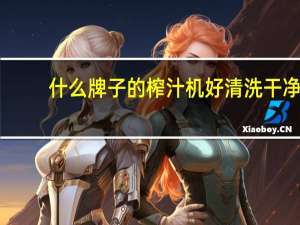 什么牌子的榨汁机好清洗干净（什么牌子的榨汁机好）