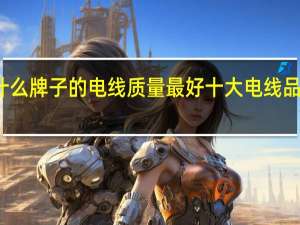 什么牌子的电线质量最好十大电线品牌推荐