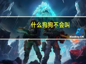 什么狗狗不会叫