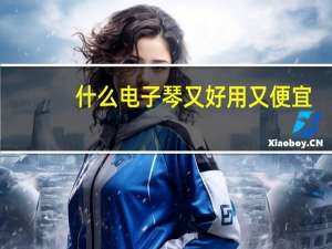什么电子琴又好用又便宜