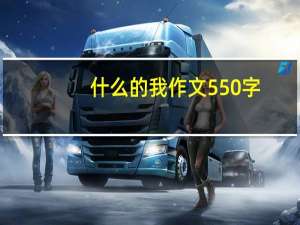 什么的我作文550字（什么的我作文500字）