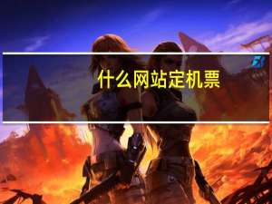 什么网站定机票