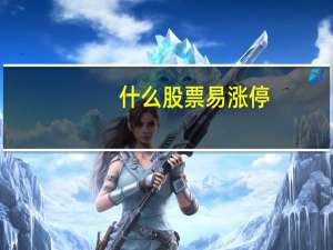 什么股票易涨停