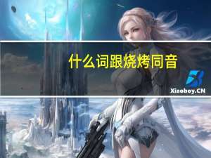 什么词跟烧烤同音