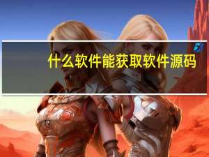 什么软件能获取软件源码