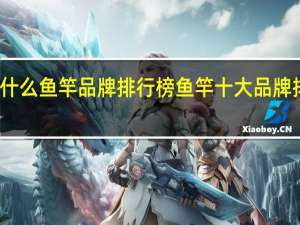 什么鱼竿品牌排行榜 鱼竿十大品牌排行榜