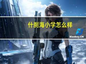 什刹海小学怎么样