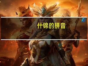 什锦的拼音（什锦）