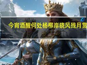 今宵酒醒何处杨柳岸晓风残月赏析（今宵酒醒何处）
