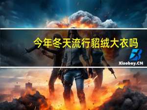 今年冬天流行貂绒大衣吗