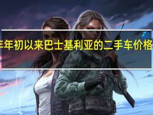 今年年初以来 巴士基利亚的二手车价格上涨了20%