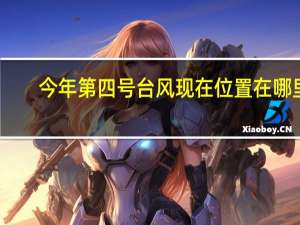 今年第四号台风现在位置在哪里（今年4号台风现在位置）