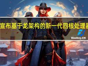 今年8月龙芯中科宣布基于龙架构的新一代四核处理器龙芯3A6000流片成功