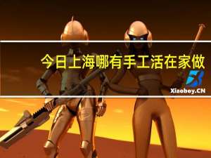 今日上海哪有手工活在家做（上海哪有蹦极）