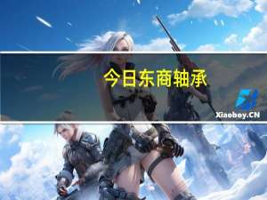 今日东商轴承（东商）