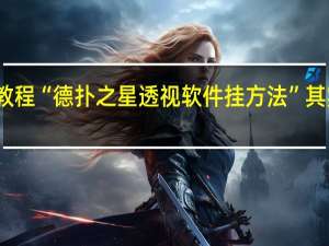今日教程“德扑之星透视软件挂方法”其实真的有挂
