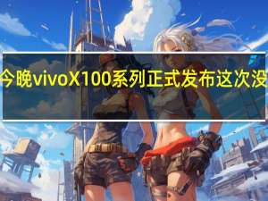 今晚vivoX100系列正式发布这次没有Pro+超大杯版本只有vivoX100和vivoX100Pro