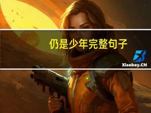 仍是少年完整句子