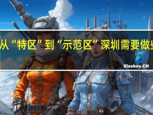从“特区”到“示范区”深圳需要做些什么？