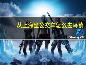 从上海坐公交车怎么去乌镇？