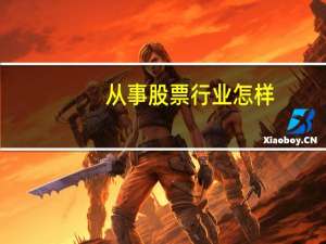 从事股票行业怎样