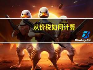 从价税如何计算