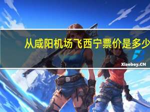从咸阳机场飞西宁票价是多少