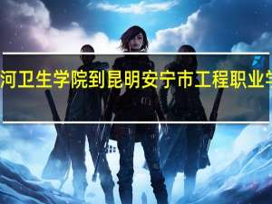 从红河卫生学院到昆明安宁市工程职业学院有多远