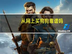 从网上买狗狗靠谱吗
