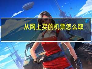 从网上买的机票怎么取