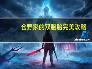 仓野家的双胞胎完美攻略（仓野家的双子情事）