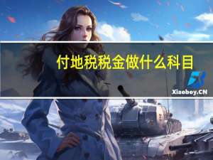 付地税税金做什么科目