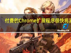 付费的Chrome扩展程序很快将消失