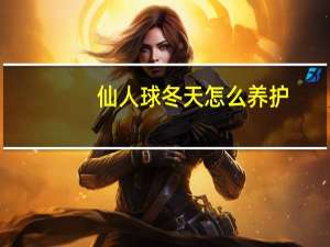 仙人球冬天怎么养护