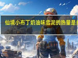 仙境 小布丁奶油味雪泥的热量是多少