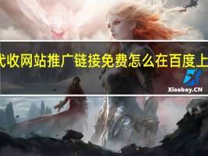 代收网站推广链接免费 怎么在百度上做推广(代发广告百度收录)