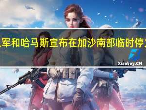 以军和哈马斯宣布在加沙南部临时停火5小时
