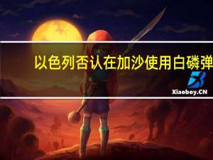 以色列否认在加沙使用白磷弹：无稽之谈